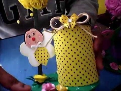 Porta treco bichinhos de jardim