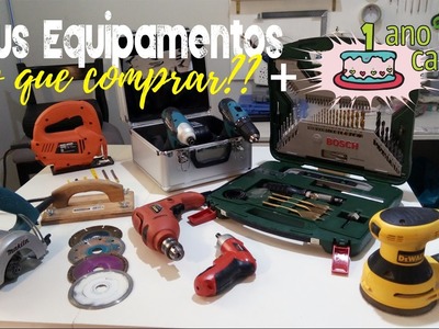 Que ferramentas e equipamentos comprar? Mostrando as minhas! :: Rebeca Salvador DIY