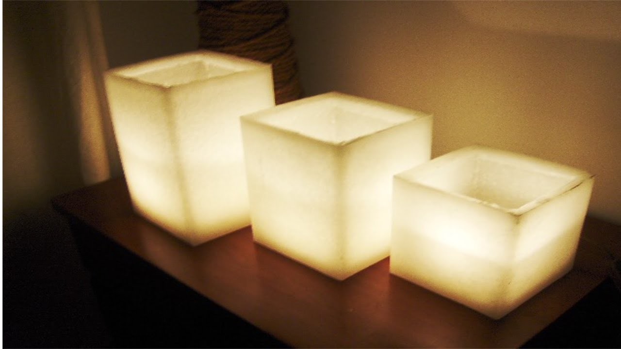 Como Fazer velas Artesanais Decorativas -  Luminárias - Cursos CPT