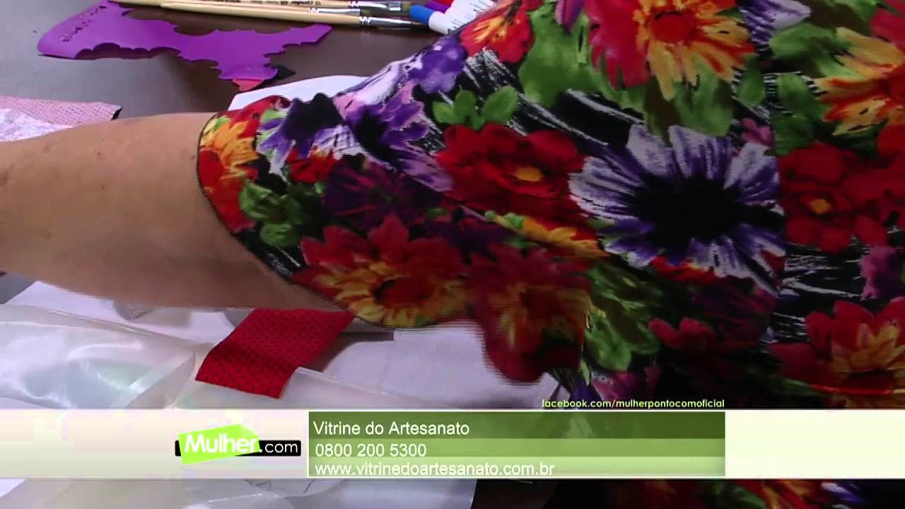 Mulher.com - 08.03.2016 - Pintura com canetinhas - Marcia Caires PT1