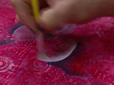 Mulher.com - 09.09.2016 - Pintura em tecido estampado - Silmara Cortegozo P1