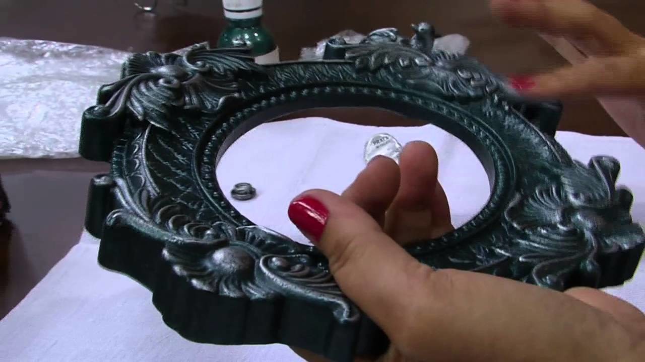 Mulher.com - 18.01.2016 - Pintura em peça de gesso cerâmica - Valeria Maradini