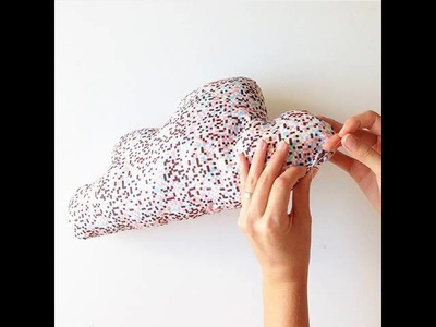 Veja Como Costurar sua Almofada Nuvem