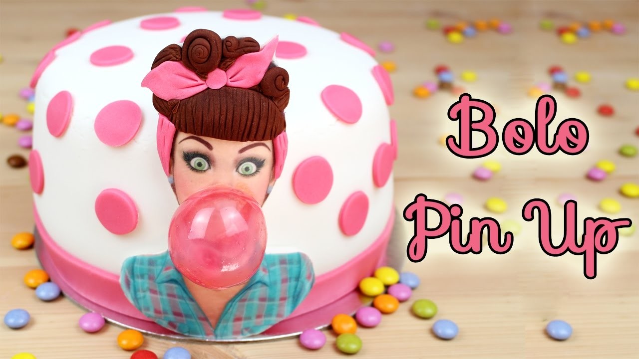 Bolo Pin Up | Como Fazer Bolo de Aniversário Pin Up | Cakepedia