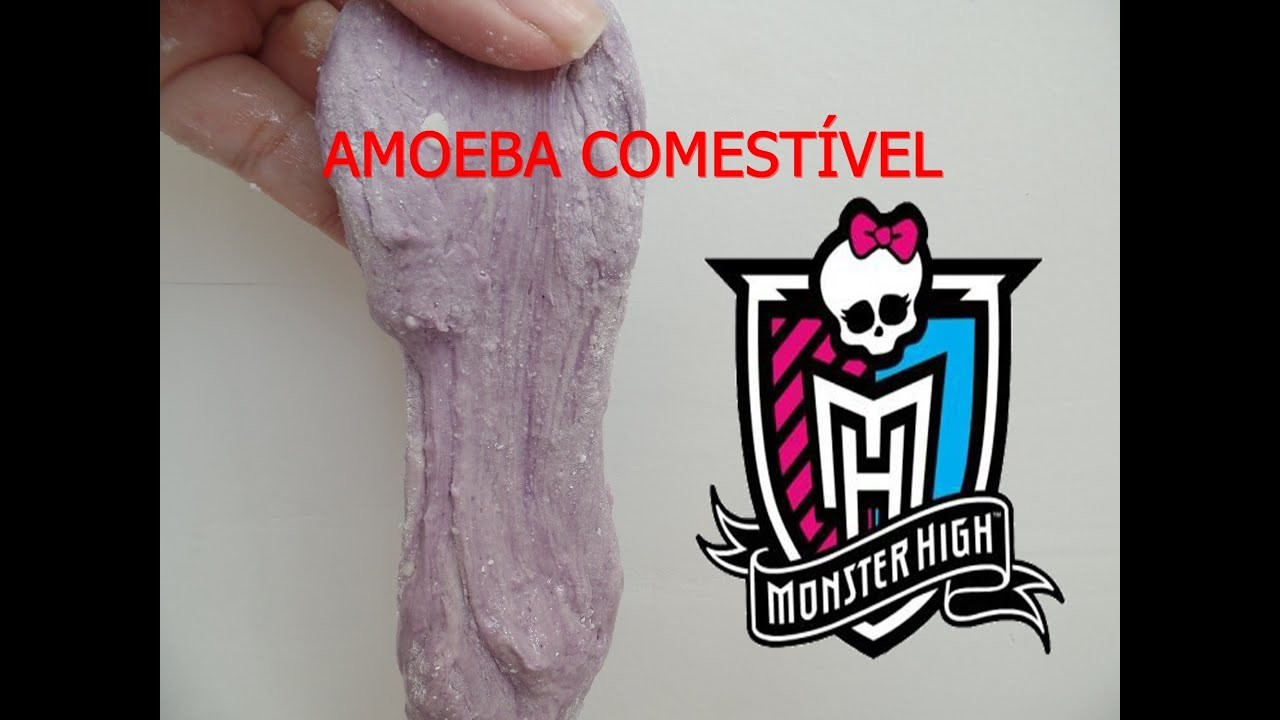 Como fazer Amoeba Comestível da Monster High, fácil e muito gostosa!