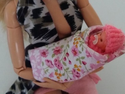 Como fazer um bebê para Barbie,  Ever After High e  outras bonecas