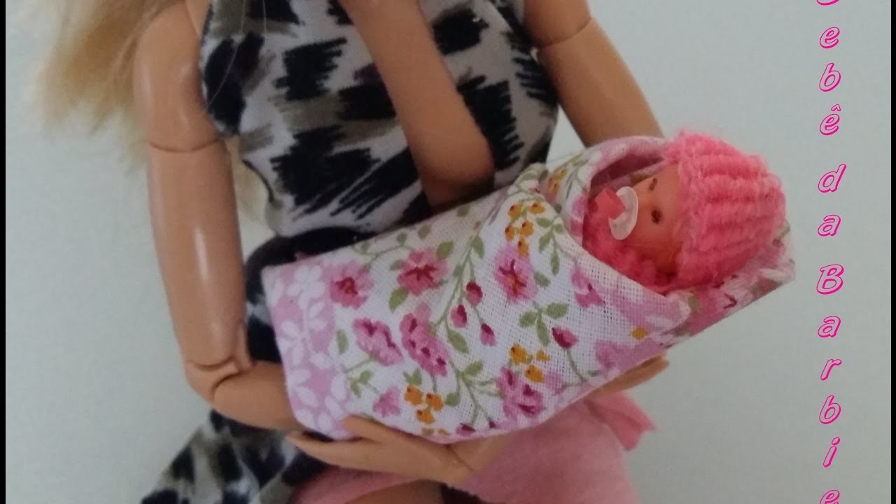 Como fazer um bebê para Barbie,  Ever After High e  outras bonecas