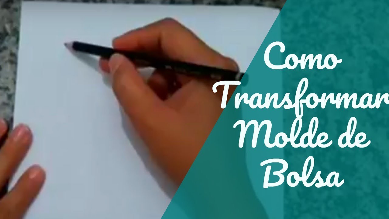 COMO TRANSFORMAR MODELO DE BOLSA - MOLDES CRIATIVOS