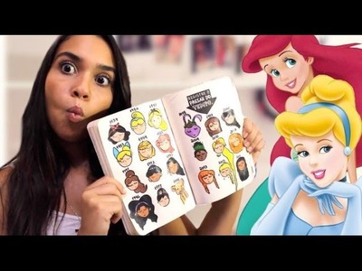Destrua Este Diario #4 - Princesas da Disney Evolucao