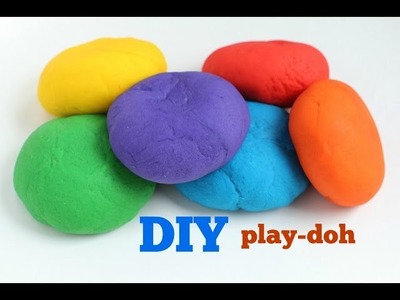 DIY????Como Fazer Massinha de Modelar Com Trigo e Giz de Cera ????Play Dough Crayon Play  ????Atividade pa
