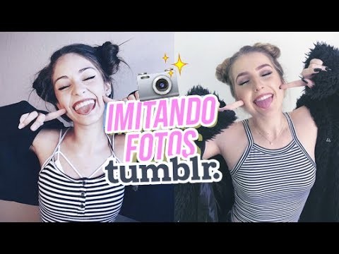 IMITANDO FOTOS TUMBLR EM CASA!!