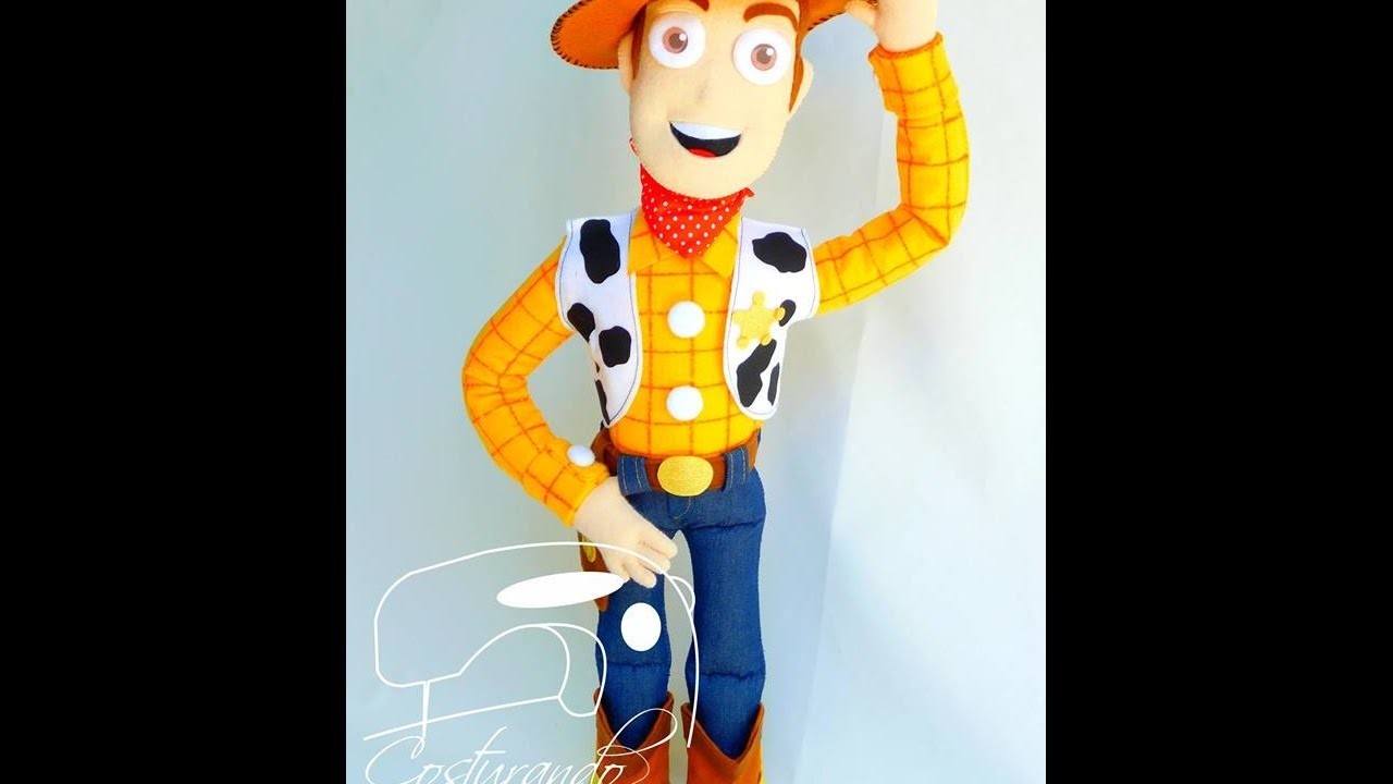 Passo a Passo  - Personagem Woody - Toy Story - Zilma Rocha