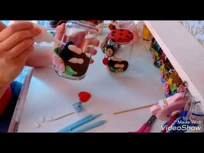 Reciclando #4 (pote Joaninha final)