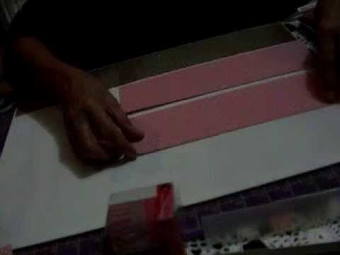 SCRAP DECOR Quadro de memórias e porta-chaves parte 1