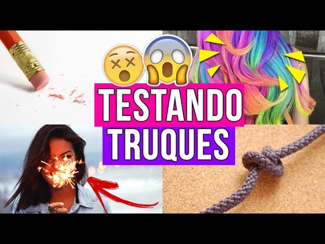 TESTANDO TRUQUES BIZARROS DO INSTAGRAM | Realmente dão certo? #6