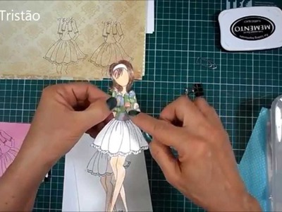 Como usar os carimbos Prima Doll - Didi Tristão