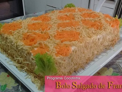 Bolo Salgado de Frango