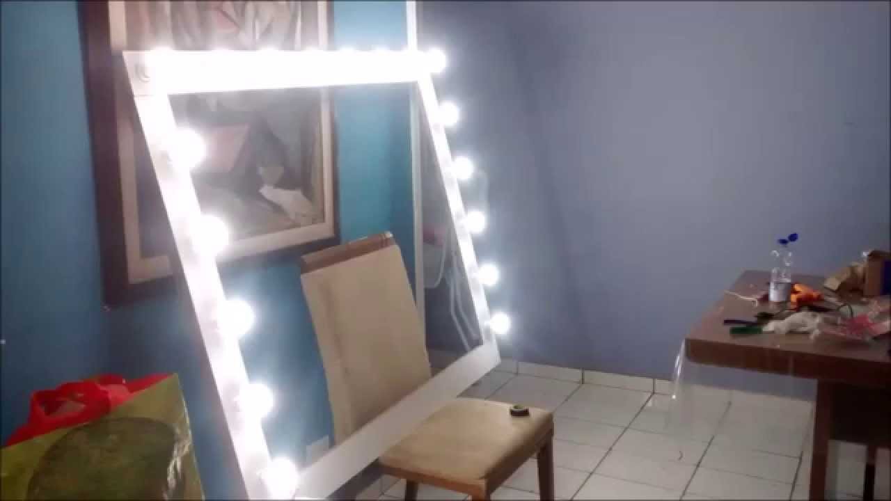 Como fazer um Espelho camarim