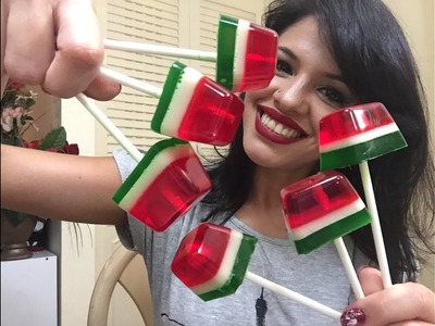 DIY Pirulitos De Gelatina Super Facéis! Lollipop