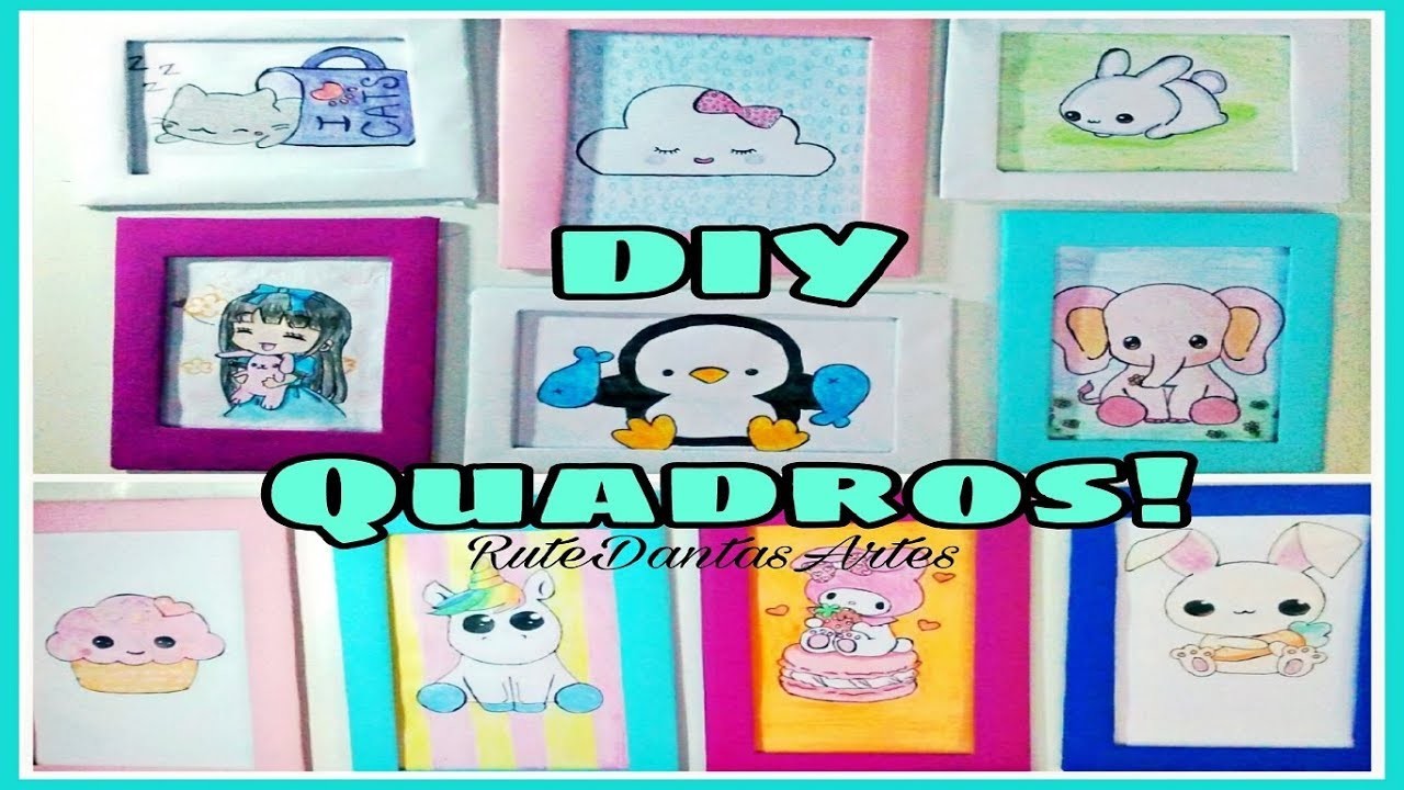 DIY QUADROS: MOLDURA DE PAPELÃO