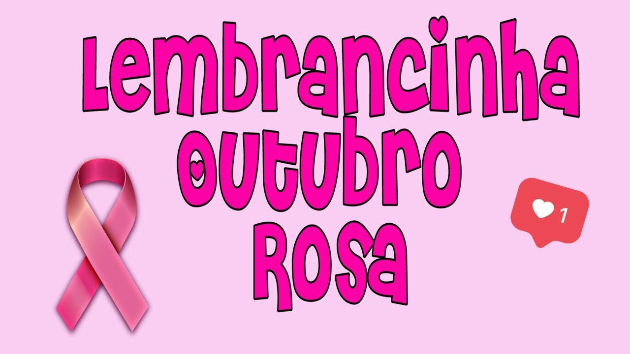 Lembrancinha para Outubro Rosa | por Filycia Azevedo