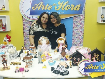 Ponteira de Caneta em Biscuit com Clivanci - Parte 02 de 03