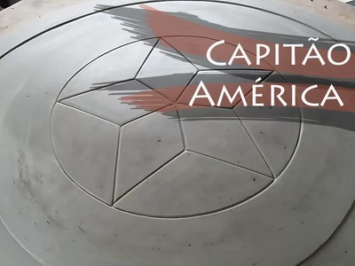 Timelapse do Escudo do Capitão América | Modelando com Henrique Corbeira