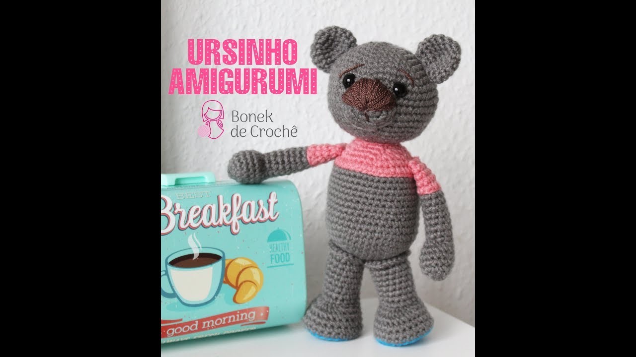 Urso Amigurumi #BonekdeCrochê