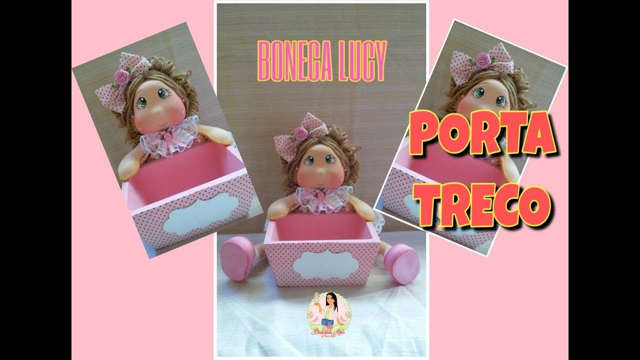 BONECA LUCY- PORTA TRECO