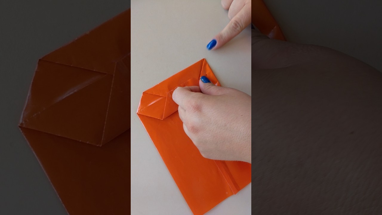 Como fazer Saquinho de papel!
