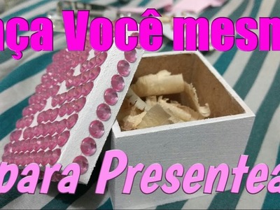 DIY decorando caixinha para presentear