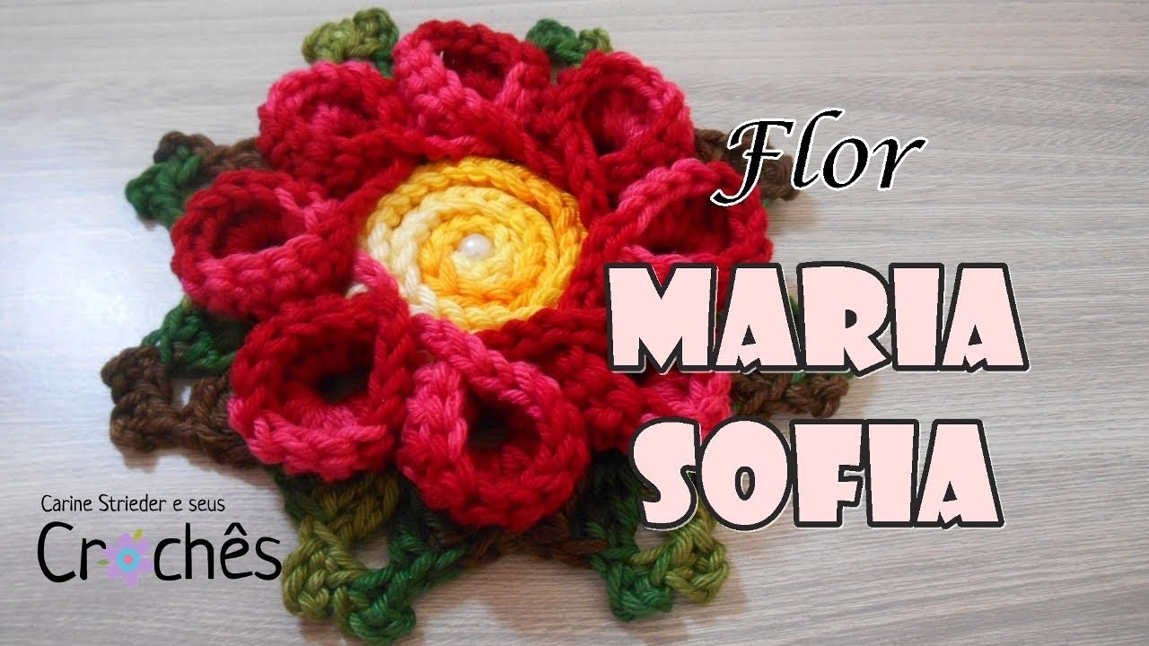 Flor Maria Sofia por Carine Strieder