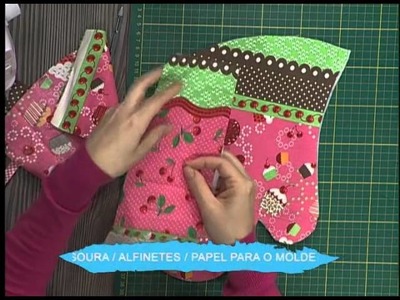 Luva com Quilt