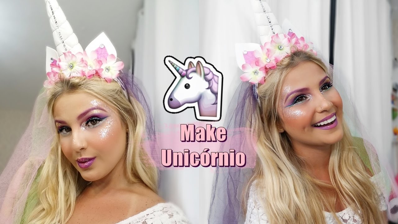 Make Unicórnio - Muito Glitter | Karyne Barreto