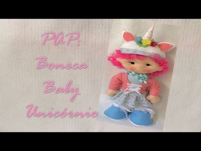 PAP: Boneca Baby Unicórnio