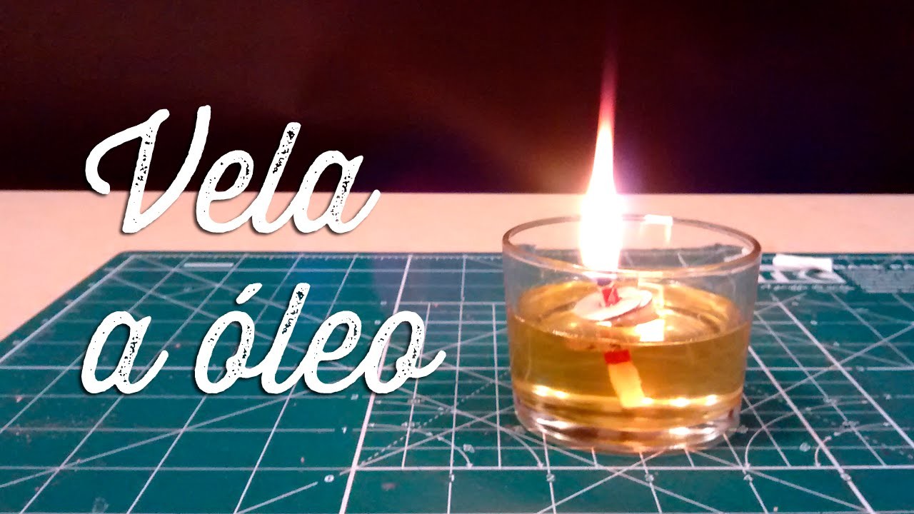 Vela a óleo