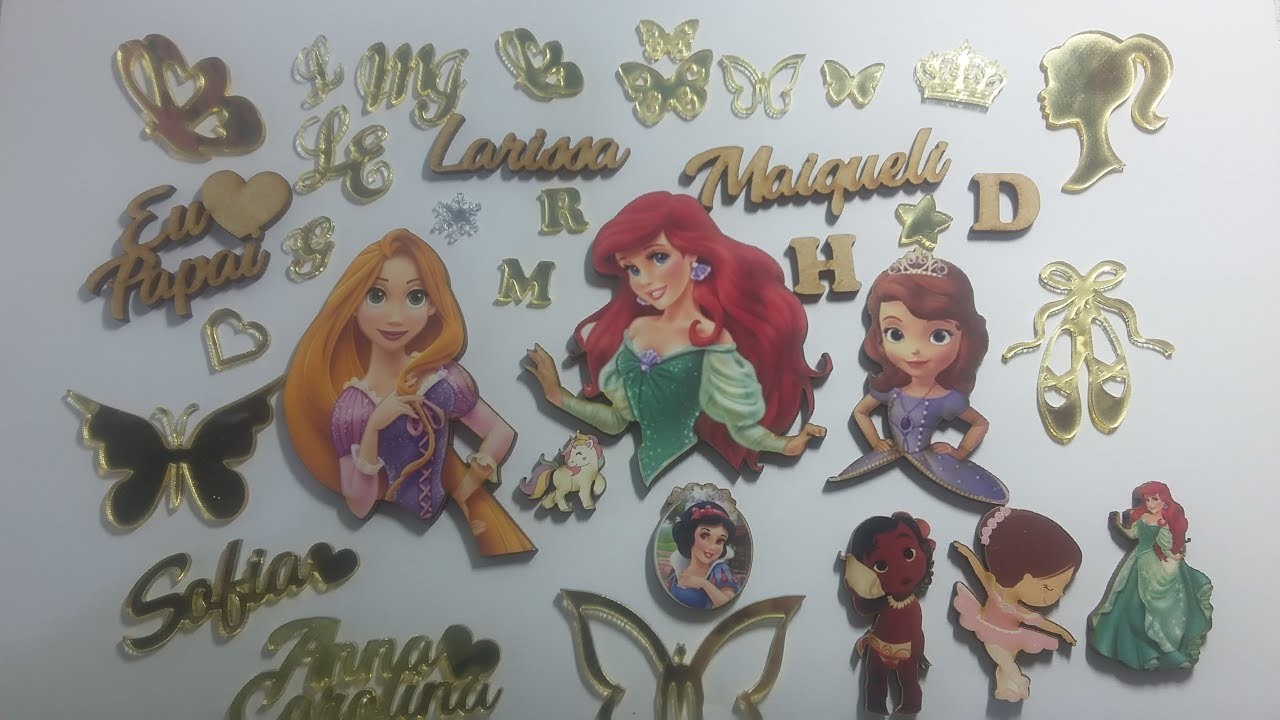 Apliques para Laços ????Carlla Campos  ????????