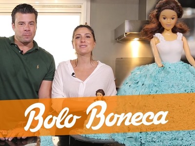 Aprenda a fazer o BOLO BONECA do Bake Off Brasil - Carol Fiorentino