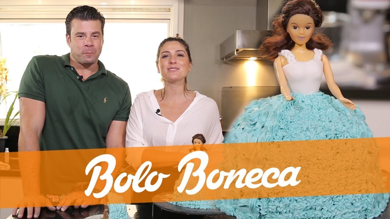 Aprenda a fazer o BOLO BONECA do Bake Off Brasil - Carol Fiorentino
