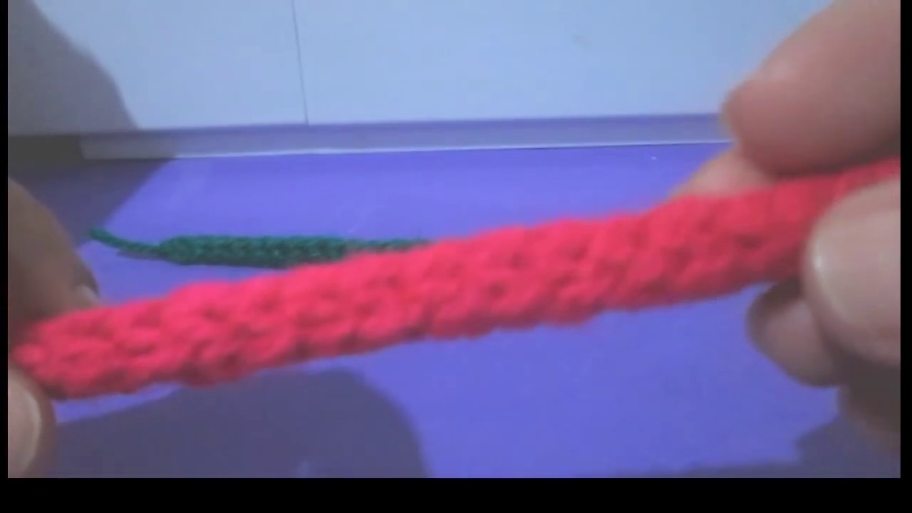 Como fazer: corda em crochê