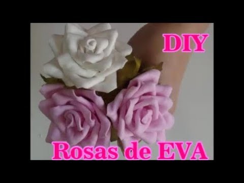 Como fazer rosas de eva - ideias para festa e aniversários