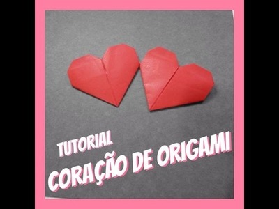 Coração de Origami - Tutorial
