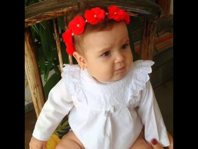 Coroa de flores com pérolas by Ateliê Barbosa de A