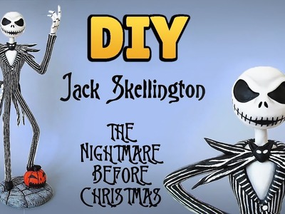 DIY: Como Fazer JACK SKELLINGTON - ESTRANHO MUNDO DE JACK em Biscuit (THE NIGHTMARE BEFORE CHRISTMAS