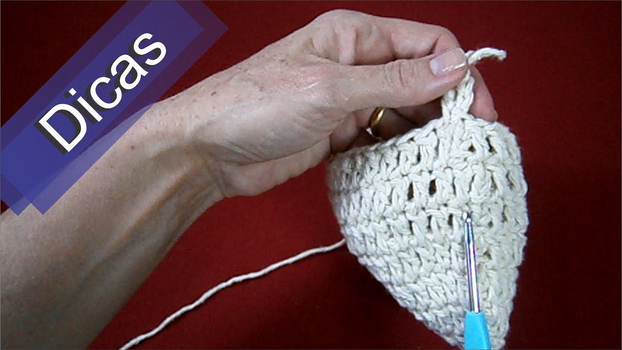 DIY - Crochê - Carreira Circular Sem Inclinação (passo a Passo) Mari Trentini