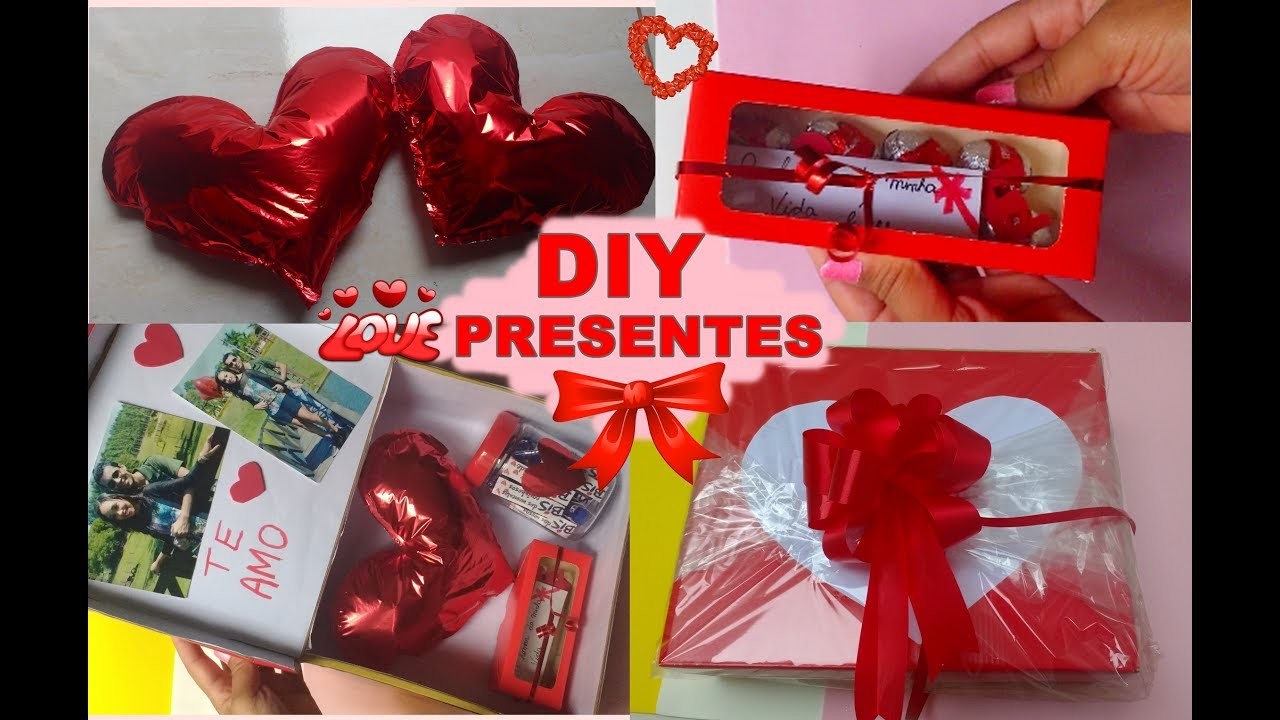 DIY: Presentes Fáceis para o dia dos namorados
