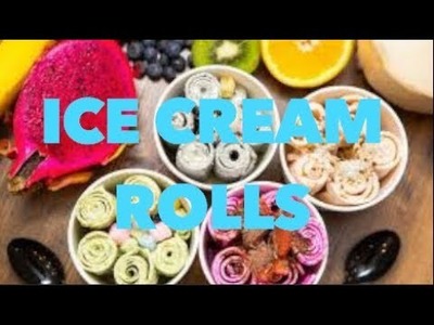 ICE CREAM ROLLS SIN MÁQUINA(2 ingredientes) EXPECTATIVA.REALIDAD