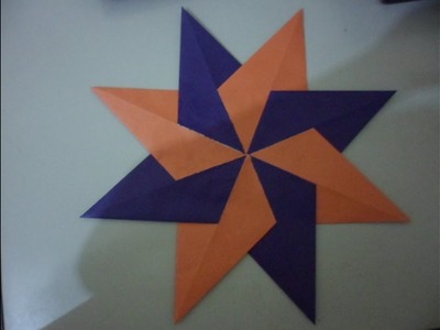 ORIGAMI, STAR- ORIGAMI ESTRELA,  Origami Peper
