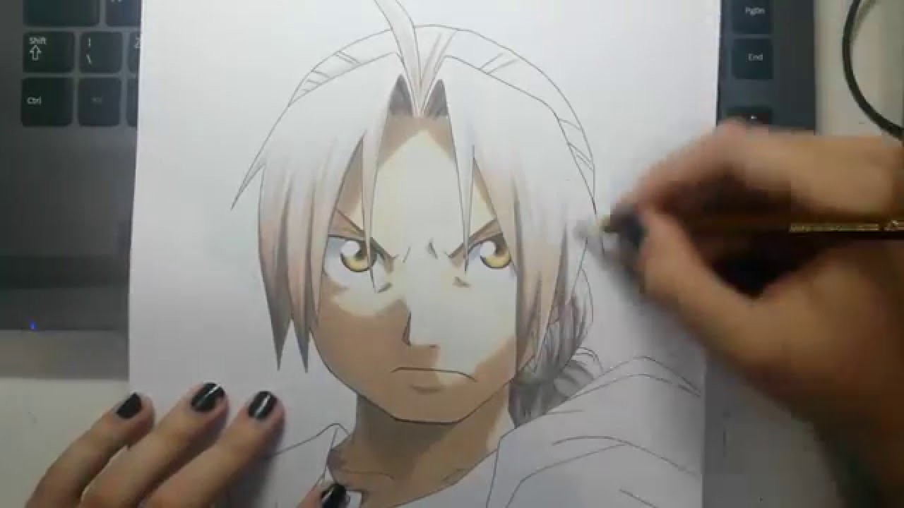 Speed Drawing - Edward Elric (FullMetal Alchemist)