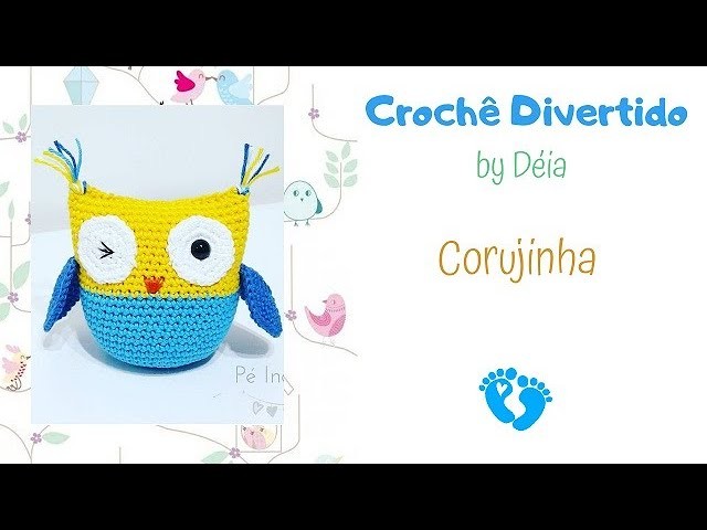 AMIGURUMI - Coruja